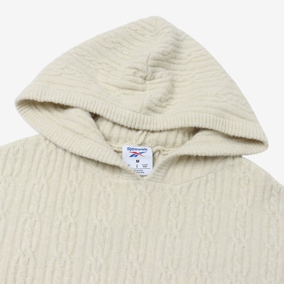アスレティック ケーブルニット フーディー / ELEVATED ATHLETIC CABLE KNIT HOODIE （リネン）｜詳細画像