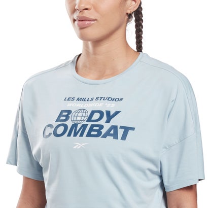 レズミルズR BodyCombatRアクティブチル Tシャツ / Les MillsR BodyCombatR Activchill T-Shirt （ブルー）｜詳細画像