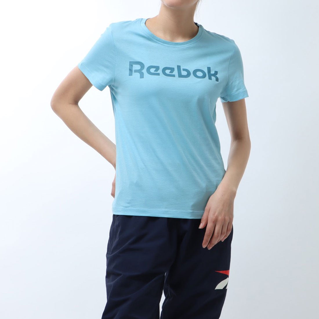 グラフィック Tシャツ / TE Graphic Tee - Reebok（ブルーパール）