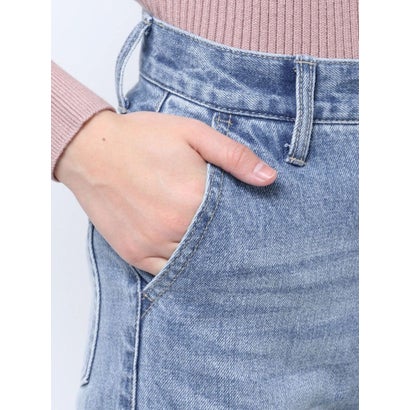 ロールアップデニムパンツ（インディゴ）｜詳細画像