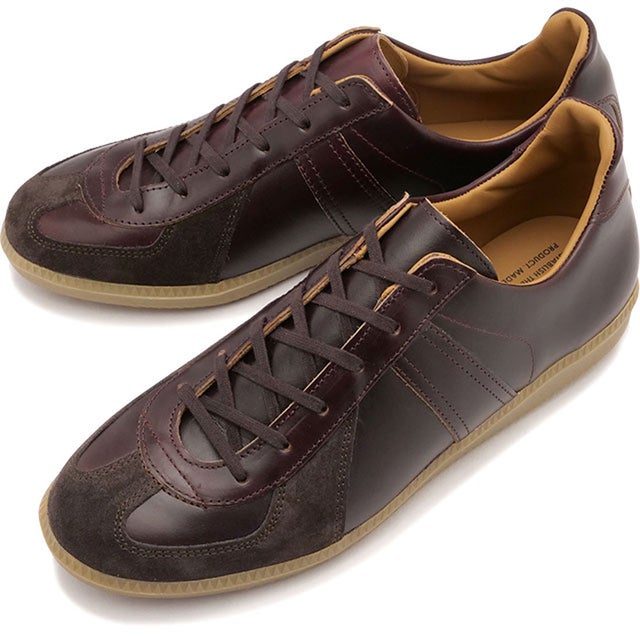 GERMAN MILITARY TRAINER BURGUNDY [1700HWC SS25] （BURGUNDY）