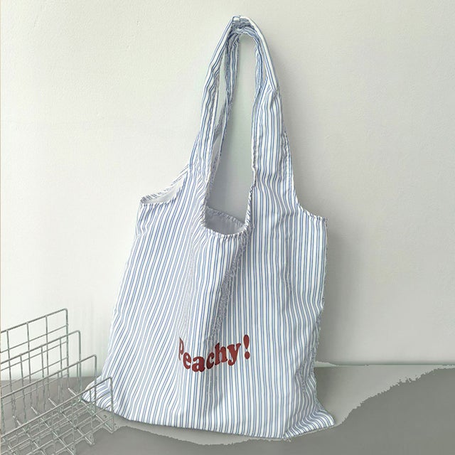 トートバッグ レディース A4 軽い 軽量 肩掛け 手持ち 手提げ チェック ストライプ 通勤 通学 推し活 旅行 トラベル 買い物 おしゃれ （ホワイト(ストライプ)）