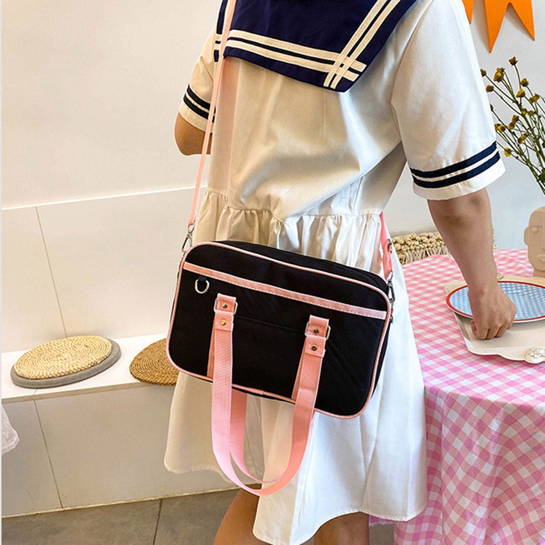 リアルスタイル REAL STYLE トートバッグ スクールデザイン ショルダー