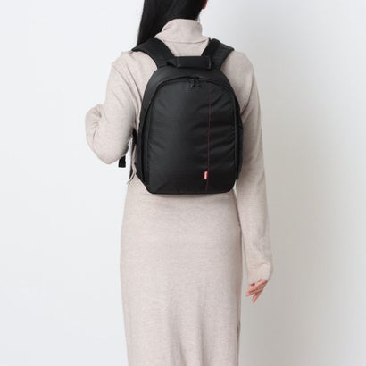 リアルスタイル REAL STYLE カメラバッグ リュック ショルダー 一眼レフ ミラーレス デジカメ 登山 コンデジ レンズ バックパック （グリーン）｜詳細画像