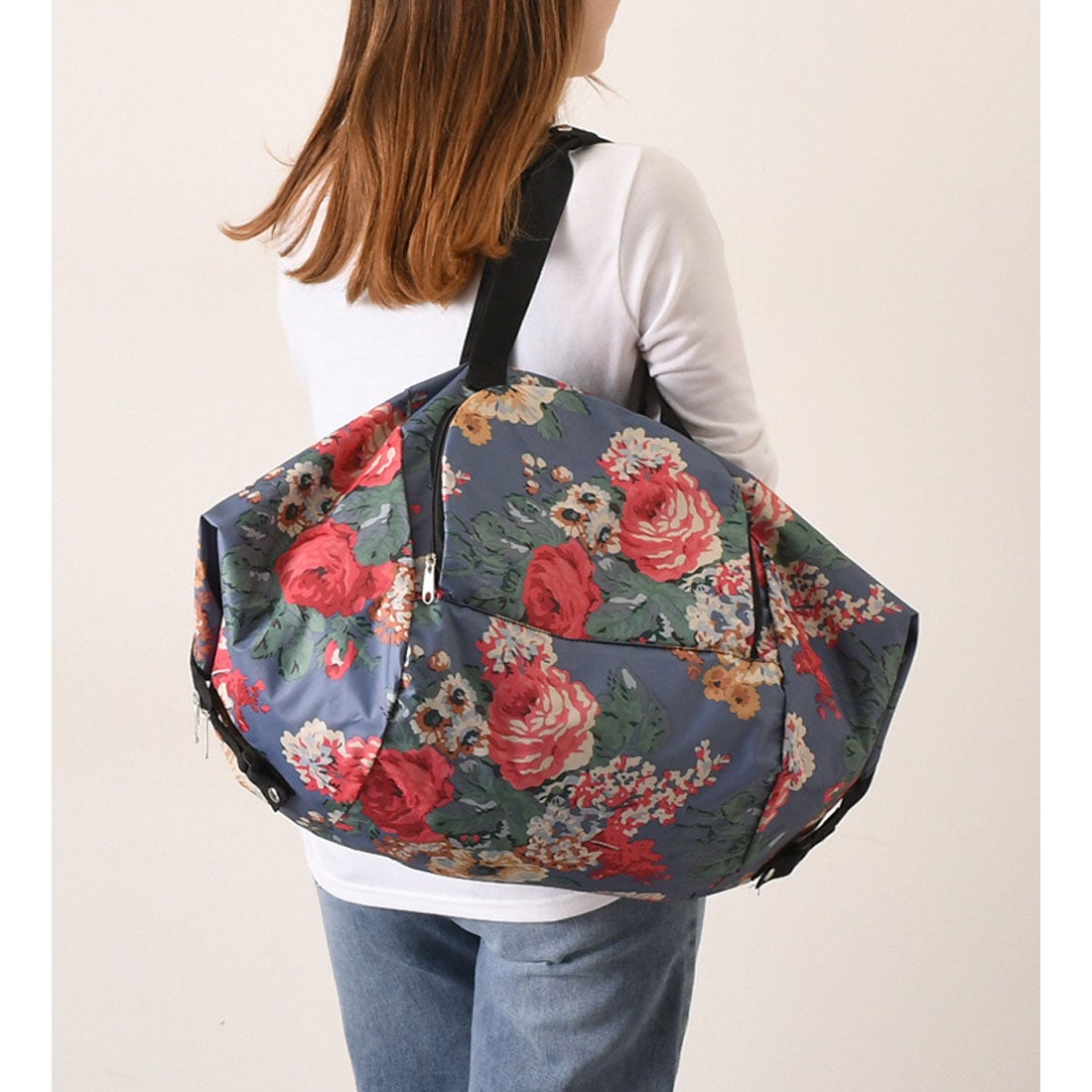 リアルスタイル REAL STYLE エコバッグ リュック型 折りたたみ 