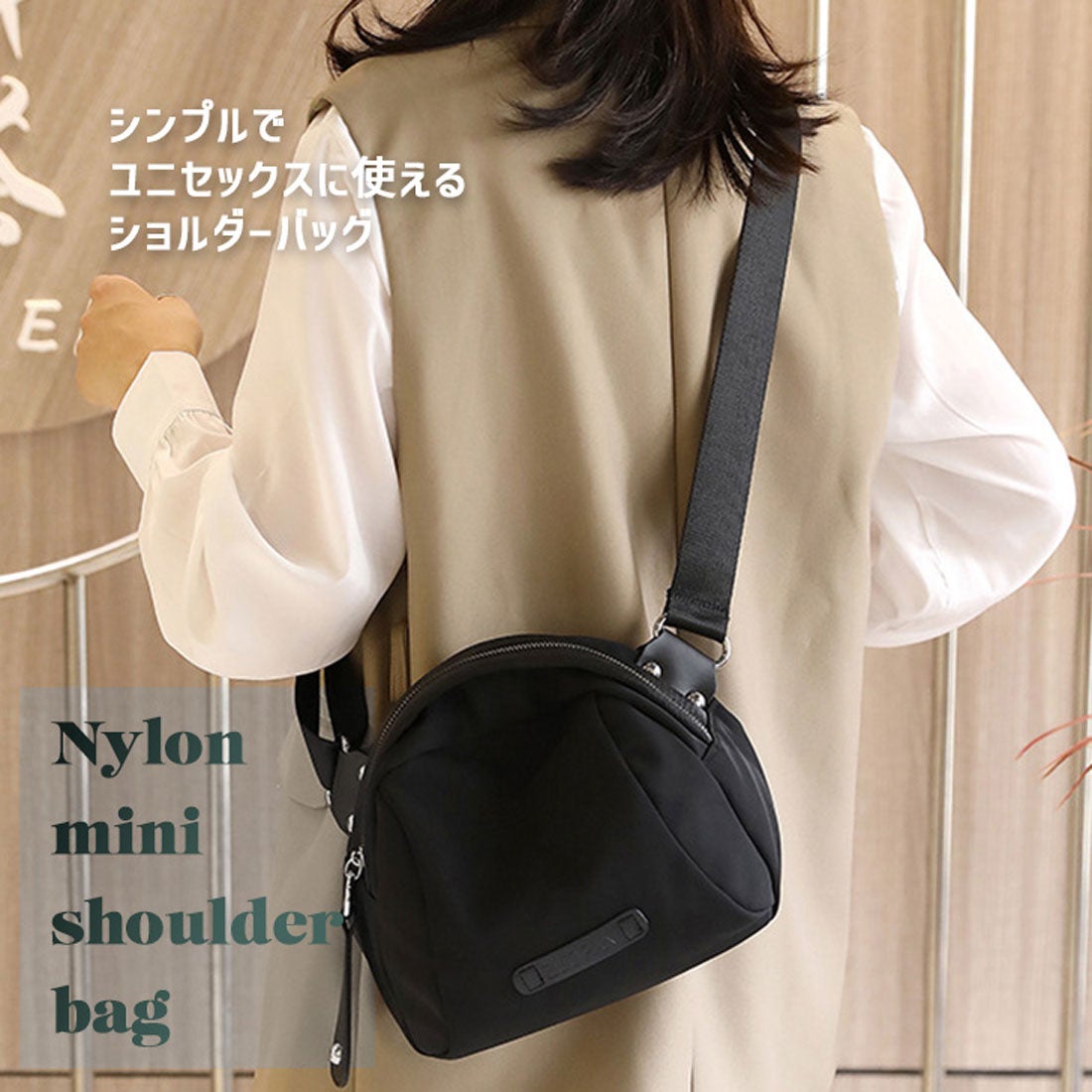 リアルスタイル REAL STYLE ショルダーバッグ メンズ レディース 軽い 