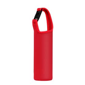 水筒カバー 500ml 子供 肩掛け 600 ペットボトル ホルダー ケース ショルダー 登山 自転車 おしゃれ リュック マイボトル 保護 （レッド）