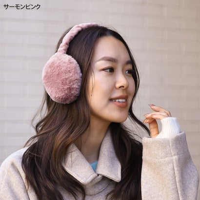 耳当て 耳あて イヤーマフ レディース メンズ 子供 キッズ 防寒 コンパクト マフラー ウォーマー 冬 あったか 自転車 折りたたみ （オフホワイト）｜詳細画像