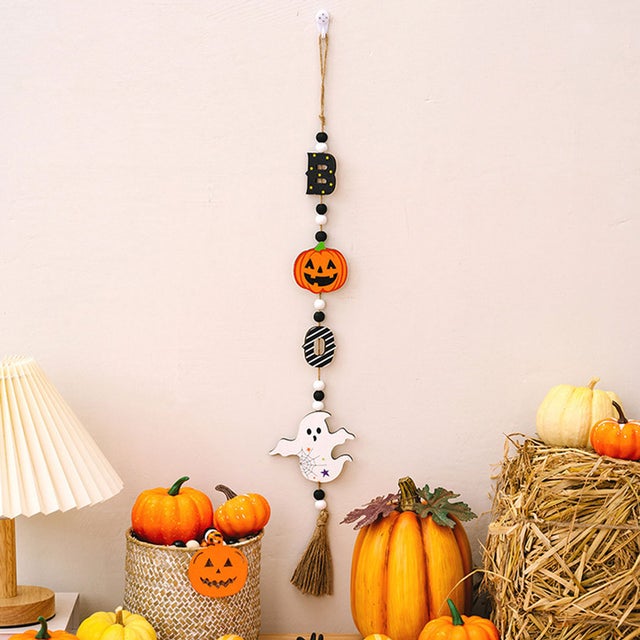 ハロウィン 飾り ディスプレイ 木 デコレーション 部屋 玄関 小物 装飾 グッズ かぼちゃ ゴースト コウモリ 雑貨 オーナメント 壁 （A）