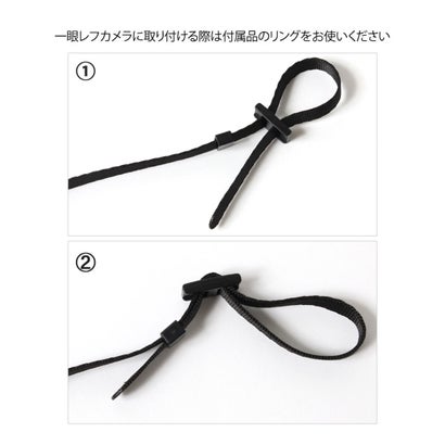 カメラネックストラップ カメラアクセサリー 一眼レフ ミラーレス デジカメ デジタルカメラ トイカメラ キッズカメラ 首掛けストラップ 首から下げる （ダークブラウン）｜詳細画像