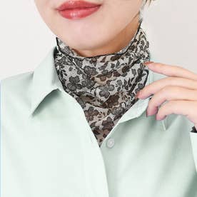 ネックカバー シルク100％ ネックウォーマー UVケア おしゃれ 日焼け防止 首のシワ隠し タートルネック 絹 首だけ 薄手 ハイネック （1）