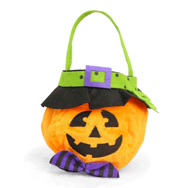 ハロウィン バッグ 手提げ ギフト お菓子 仮装 キャンディ イベント パーティ グッズ コスプレ 雑貨 飾り オーナメント かぼちゃ 黒猫 （パンプキン）