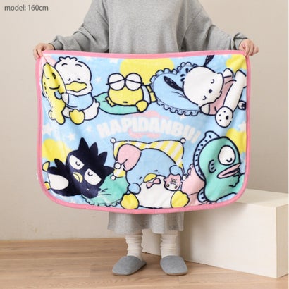 ひざ掛け ブランケット 70×100cm 厚手 小さめ おしゃれ 冬 クロミ ハローキティ はぴだんぶい キャラクター 毛布 暖かい 防寒 （はぴだんぶい）｜詳細画像