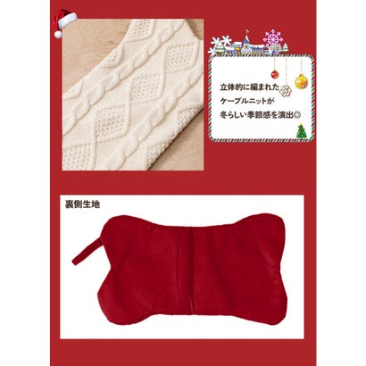 クリスマス オーナメント 飾り 装飾 壁 北欧 プレゼント袋 ギフト ラッピング プレゼント 袋 お菓子入れ ツリー パーティー イベント （レッド）｜詳細画像