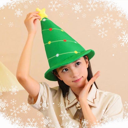 被り物 かぶりもの 面白い おもしろ クリスマスツリー コスプレ ハット かわいい 帽子 パーティー イベント 仮装 衣装 フリーサイズ 大人 （ツリー）｜詳細画像