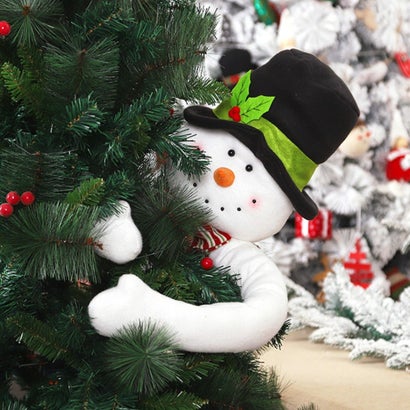 クリスマス 飾り ツリー サンタクロース オーナメント 雪だるま パーティ 人形 おもちゃ おしゃれ 北欧 大きめ インテリア 雑貨 装飾 家 （雪だるま）｜詳細画像