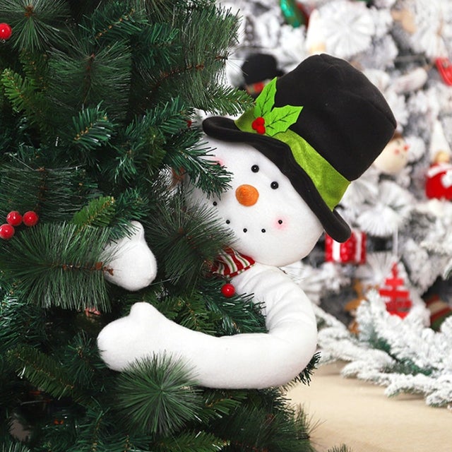 クリスマス 飾り ツリー サンタクロース オーナメント 雪だるま パーティ 人形 おもちゃ おしゃれ 北欧 大きめ インテリア 雑貨 装飾 家 （雪だるま）