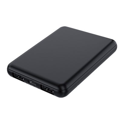 モバイルバッテリー 軽量 準固体 PSE認証 5000mAh iPhone Android Type-C 燃えにくい 超安全 長寿命 機内持ち込み （ブラック）｜詳細画像