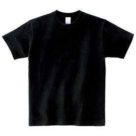 Tシャツ レディース  半袖 綿 無地 トップス カットソー グリマー  5.6オンス コットン XL XXL XXXL （ブラック）