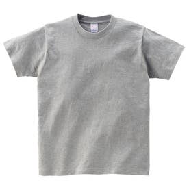 Tシャツ レディース  半袖 綿 無地 トップス カットソー グリマー  5.6オンス コットン XL XXL XXXL （杢グレー）