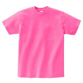 Tシャツ レディース  半袖 綿 無地 トップス カットソー グリマー  5.6オンス コットン XL XXL XXXL （ピンク）