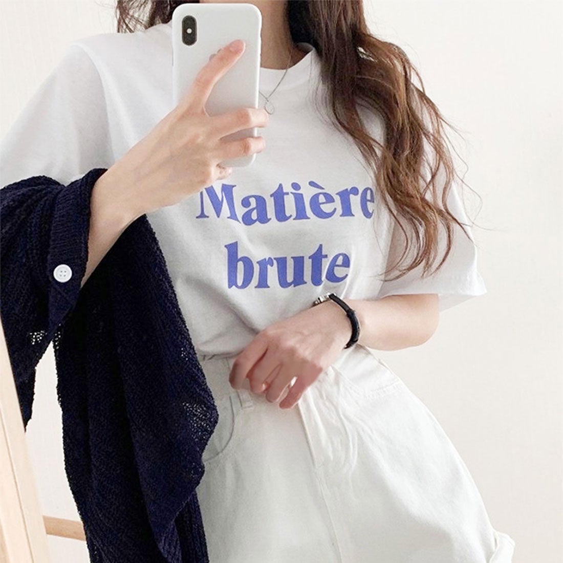 リアルスタイル REAL STYLE Tシャツ レディース トップス 半袖 5分袖