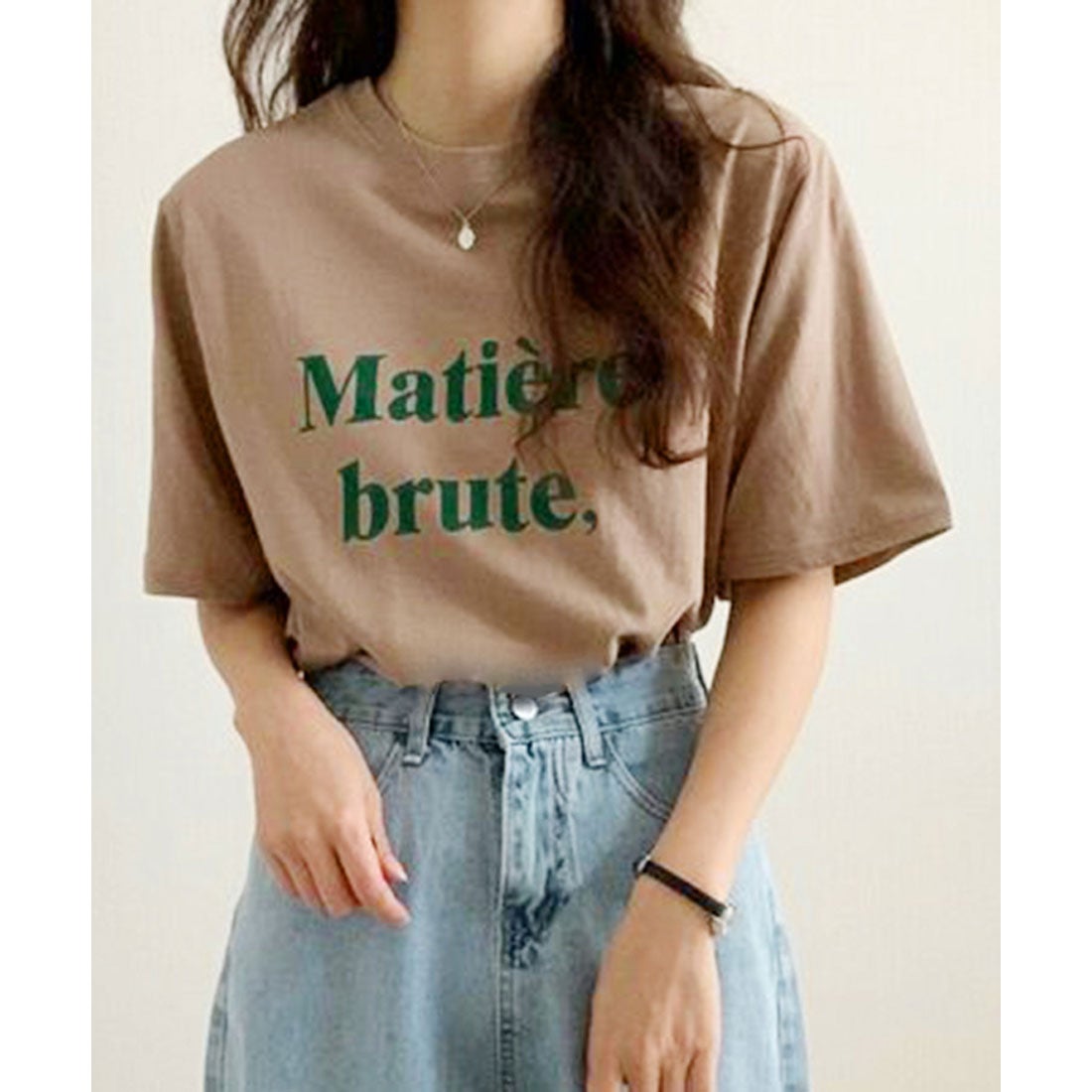 リアルスタイル REAL STYLE Tシャツ レディース トップス 半袖 5分袖