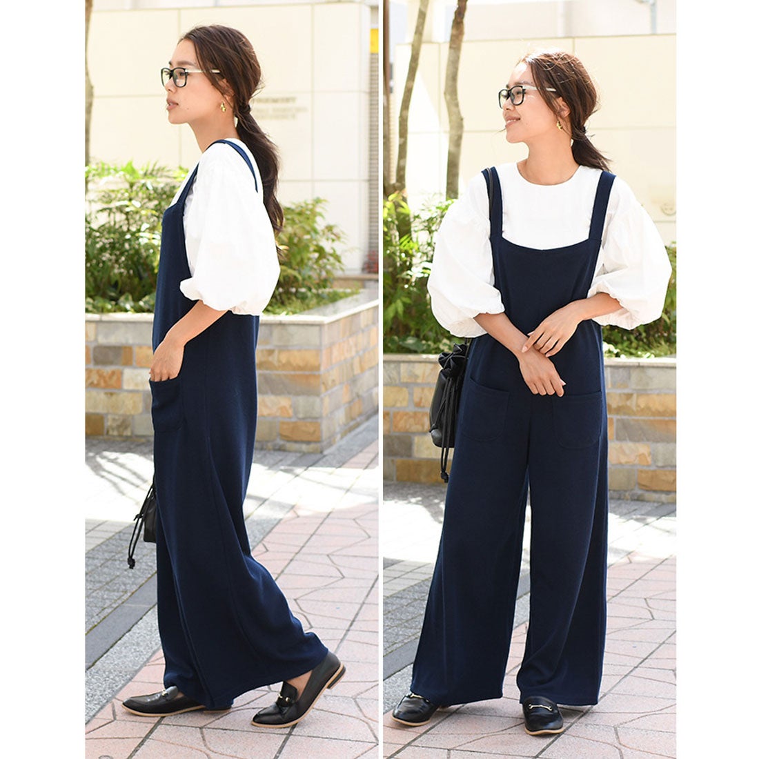 リアルスタイル REAL STYLE サロペット レディース オールインワン 