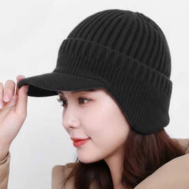 リアルスタイル REAL STYLE ニット帽 ニットキャップ 耳当て付き帽子