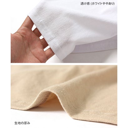 カットソー レディース 半袖 夏 30代 40代 Tシャツ 体型カバー 二の腕隠し おしゃれ かわいい フリル フレア 大人 韓国 無地 韓国ファッション チンチャコリア （ホワイト）｜詳細画像