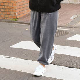 ルームパンツ レディース ルームウェア 冬 ズボン パンツ 部屋着 パジャマ もこもこ フリース 暖かい 防寒 ゆったり おしゃれ 着る毛布 （グレー）