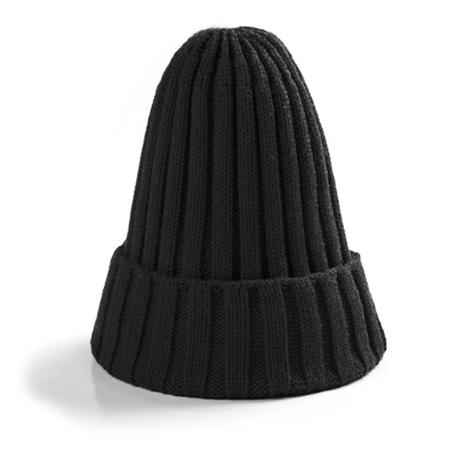 ニット帽 レディース メンズ 帽子 キャップ キッズ 夏 秋冬 春 防寒 シンプル ビーニー おしゃれ 無地 カジュアル アウトドア スノボ Y2Kファッション Z世代 （ブラック）