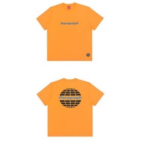 PARAGRAPH パラグラフ Tシャツ 半袖 正規品  レディース 公式 韓国 ブランド ロゴ カットソー  春夏 （オレンジ）