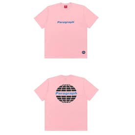 PARAGRAPH パラグラフ Tシャツ 半袖 正規品  レディース 公式 韓国 ブランド ロゴ カットソー  春夏 （ピンク）