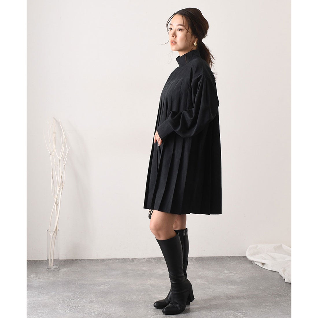 リアルスタイル REAL STYLE ブラウス レディース チュニック 長袖 