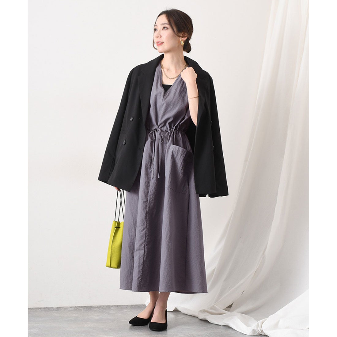 リアルスタイル REAL STYLE ワンピース レディース 40代 50代 きれいめ