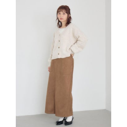 レトロガール RETRO GIRL ネップニットカーディガン （WHT4）｜詳細画像