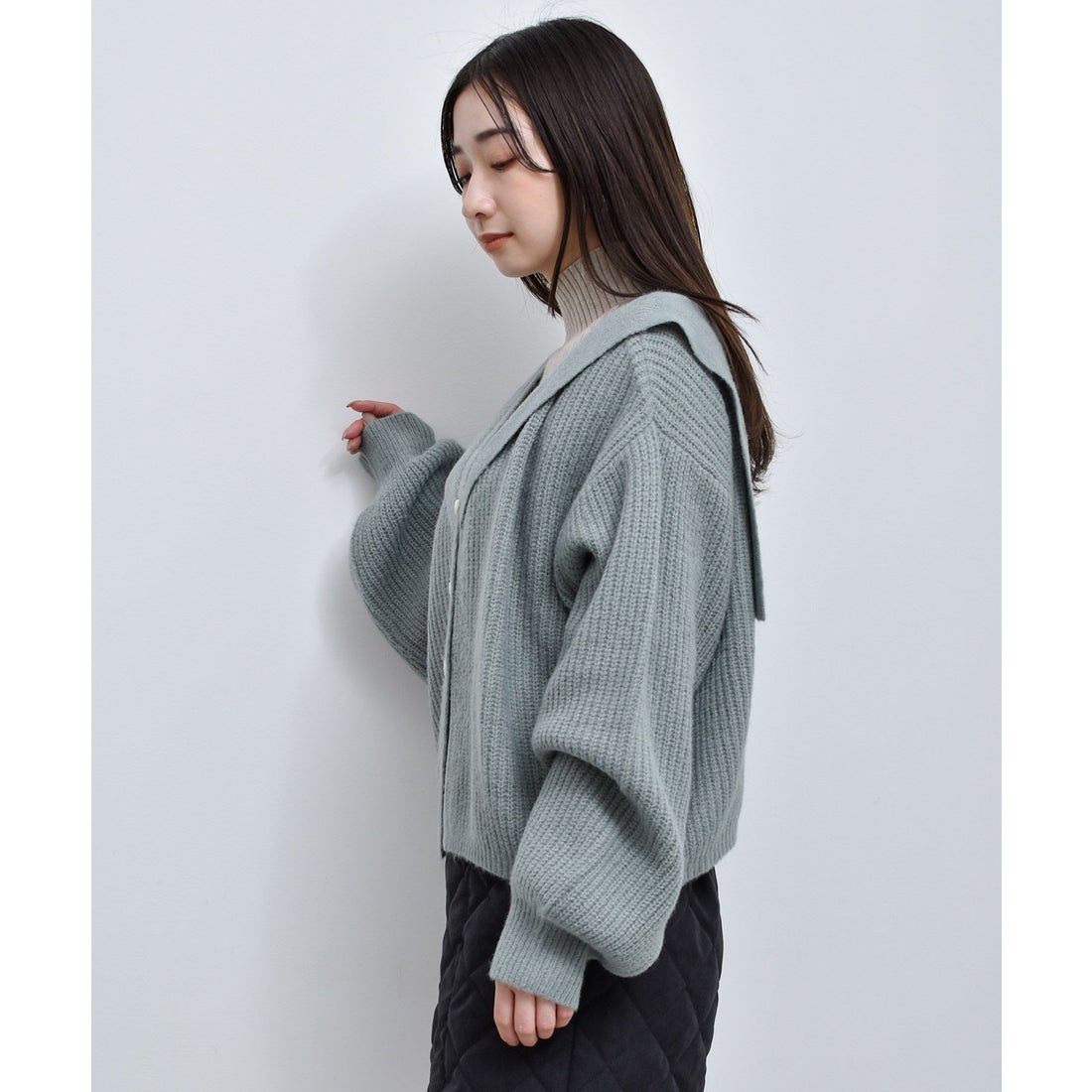 寝具 TOPVALU 防ダニ加工 Vゾーンキルト 掛け布団 ベージュ