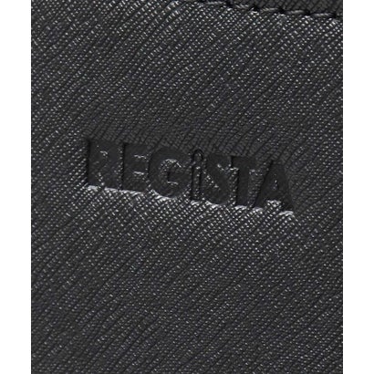 レジスタ REGiSTA フロントジップトートバッグ A4対応 14インチ相当PC対応 クッションポケット 約12.0cmマチ YKK製ファスナー 自立 肩掛け対応 （ブラック(サフィアーノ調)）｜詳細画像