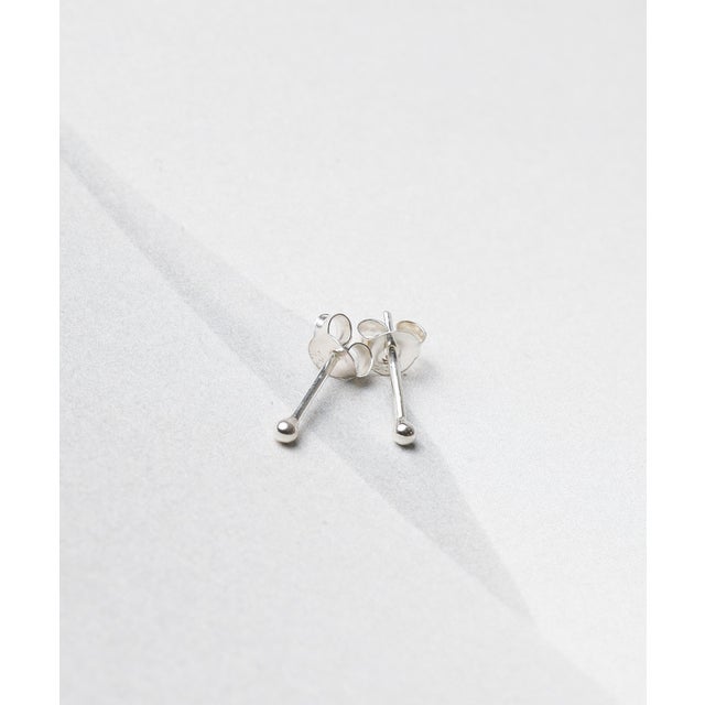 シルバー925 2.0mmiボールピアス （シルバー）