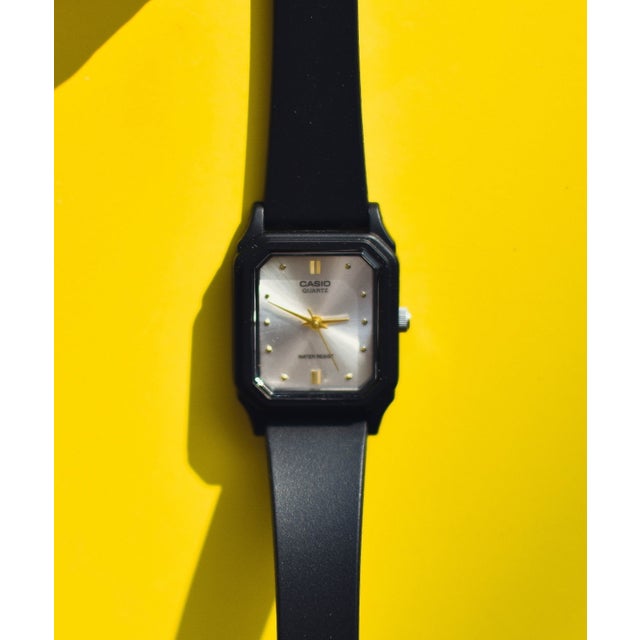 CASIO スクエアフェイスミニ （シルバー）
