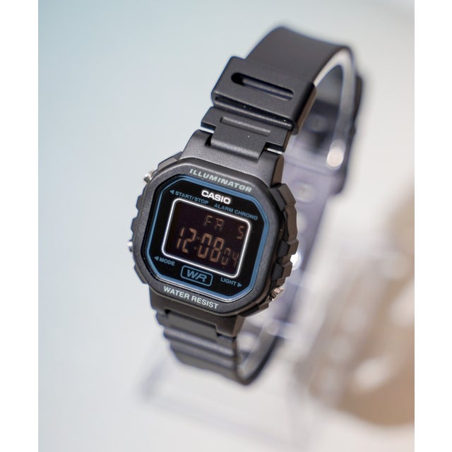 CASIO スタンダードデジタルミニ腕時計（ブラック）