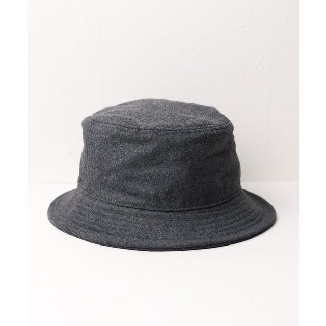 newhattan Bucket Hat wool （ダークグレー）