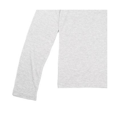 【susabi/スサビ】ハートリブ Tシャツ （グレー）｜詳細画像
