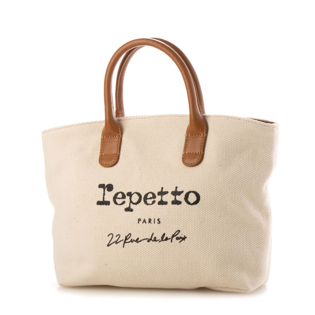 Repetto レペット repetto M0742TOILE_CANVAS MINI TOTE （ホワイト 