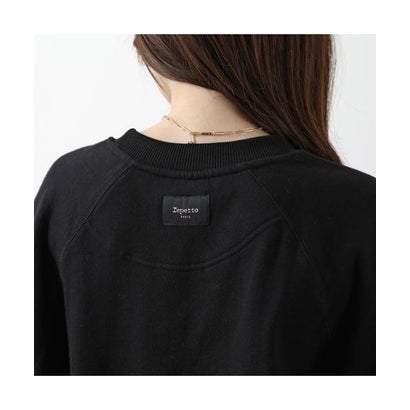 レペット Repetto repetto スウェットシャツ Satin sweatshirt S0573A （340/CHOCOLAT/ブラウン）｜詳細画像