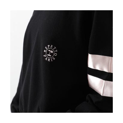 レペット Repetto repetto スウェットシャツ Satin sweatshirt S0573A （340/CHOCOLAT/ブラウン）｜詳細画像