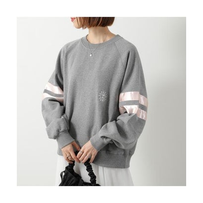レペット Repetto repetto スウェットシャツ Satin sweatshirt S0573A （340/CHOCOLAT/ブラウン）｜詳細画像