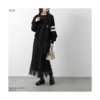 レペット Repetto repetto スウェットシャツ Satin sweatshirt S0573A （340/CHOCOLAT/ブラウン）｜詳細画像