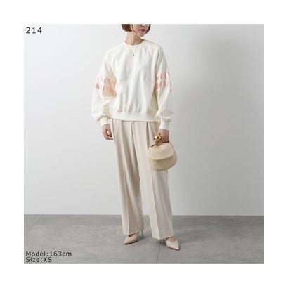 レペット Repetto repetto スウェットシャツ Satin sweatshirt S0573A （340/CHOCOLAT/ブラウン）｜詳細画像